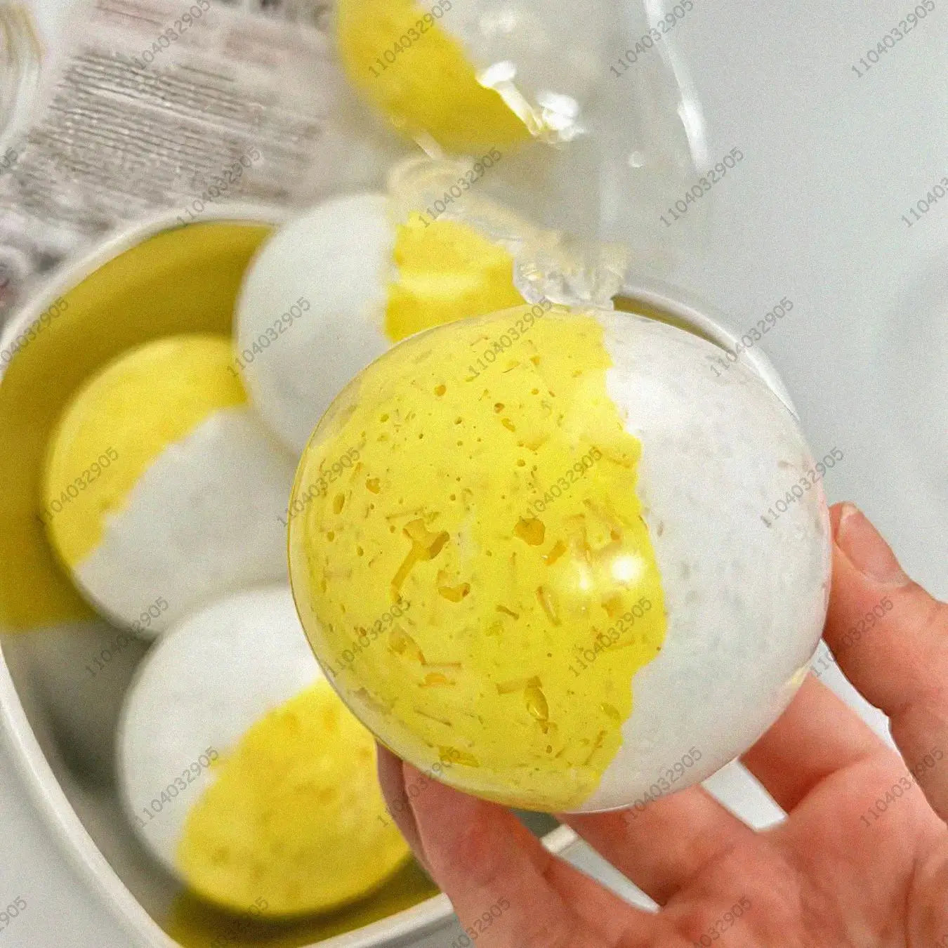 Slushy Feel Stress Ball Non-Rebound Shapeable Squishy Smoothie-Icy Slime Squeeze Ball ASMR Stress Relief Fidget Toys for Adults